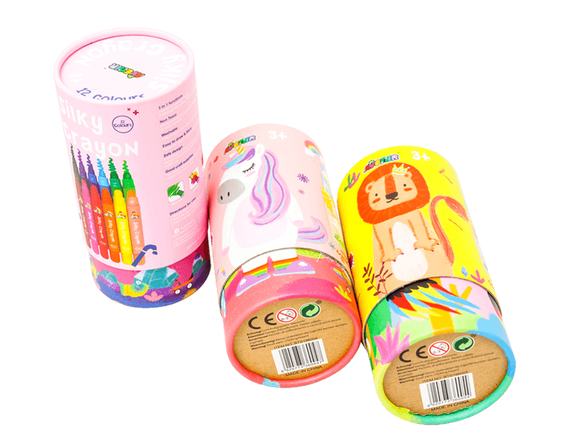 Boîtes de crayons vierges Emballage de crayons