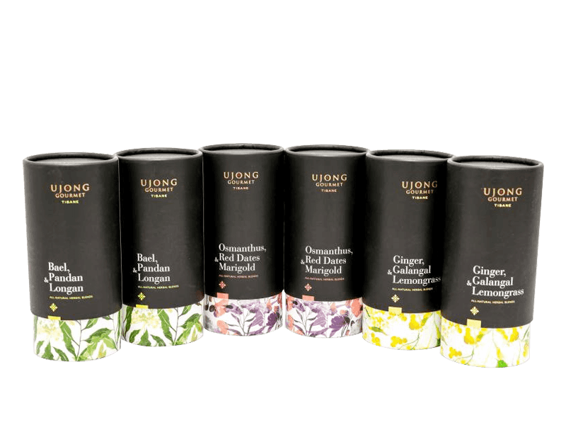 Tube de papier d'emballage de thé en carton de qualité alimentaire